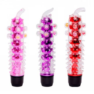 Fell Me Vibrador Multivelocidade com Capa Texturizada Massageadora Vip Mix