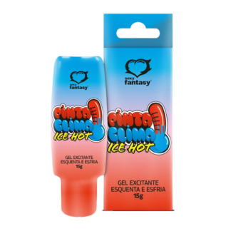 Pinta Clima Excitante em Gel Ice e Hot 15g Sexy Fantasy