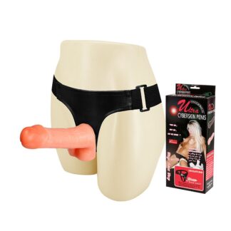 Cinta com Pênis em Silicone 17 cmCinta com Pênis em Silicone 17 cmCinta com Pênis em Silicone 17 cmCinta com Pênis em Si