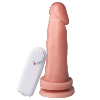 Mon Plaisir Prótese Maciça Realística com Vibro Interno e Ventosa 16 x 3,05cm Soulsex