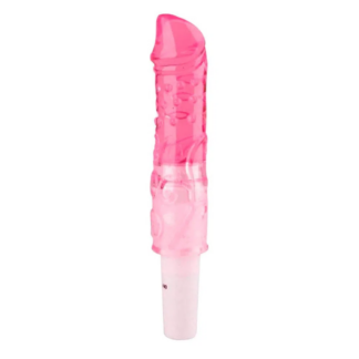 Vibrador com Capa Removivel em Formato de Pênis 16x3 cm