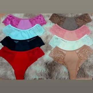 Calcinha Laicra Fio Duplo Com Renda REF 5421151515