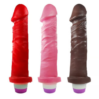 Prótese Pura Tentação Aromático com Vibro 18x4,4 cm Sexy Fantasy
