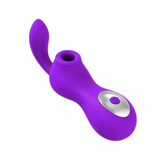 VIBRADOR PONTO G COM ESTIMULADOR DE CLITÓRIS E 12 MODOS DE VIBRAÇÃO VIP MIX