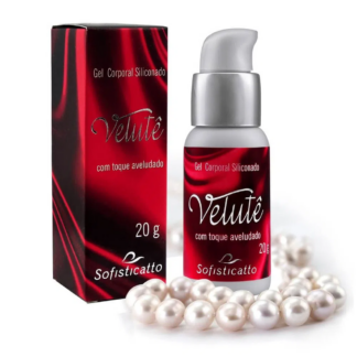 Kit Velute Gel para Massagem com Colar de Pérolas Sofisticatto
