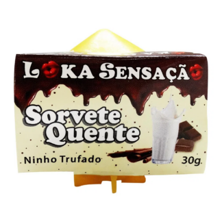 VELA BEIJÁVEL SORVETE QUENTE 30G (ST148) - NINHO TRUFADO