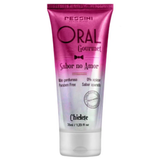 ORAL GOURMET GEL BEIJÁVEL QUE ESQUENTA DE CHICLETE