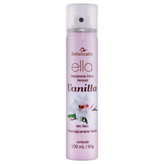 Ella Desodorante Íntimo Aerossol Vanilla 100 ml Sofisticatto