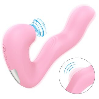 Vibrador de Ponto G e Clitóris com Pulsação - SI