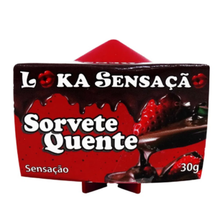Vela Beijável Sorvete Quente 30g (ST148)