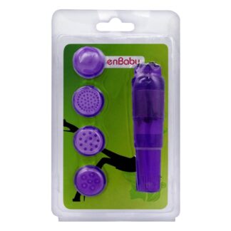 VIBRO MINI MASSAGEADOR COM 4 CAPAS ESTIMULADORAS MISS COLLECTION