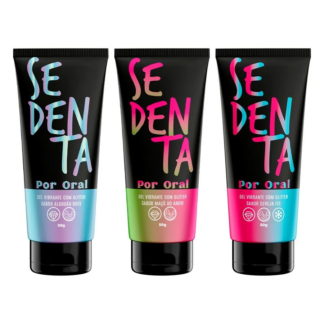 Sedenta Por Oral Gel Comestível com Glitter 50g Pepper Blend