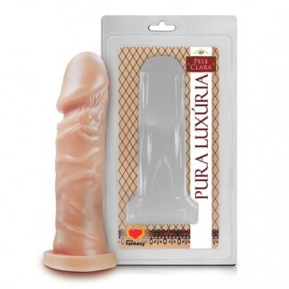Prótese Pura Luxúria Realístico Maciço 15,3x4 cm Sexy Fantasy