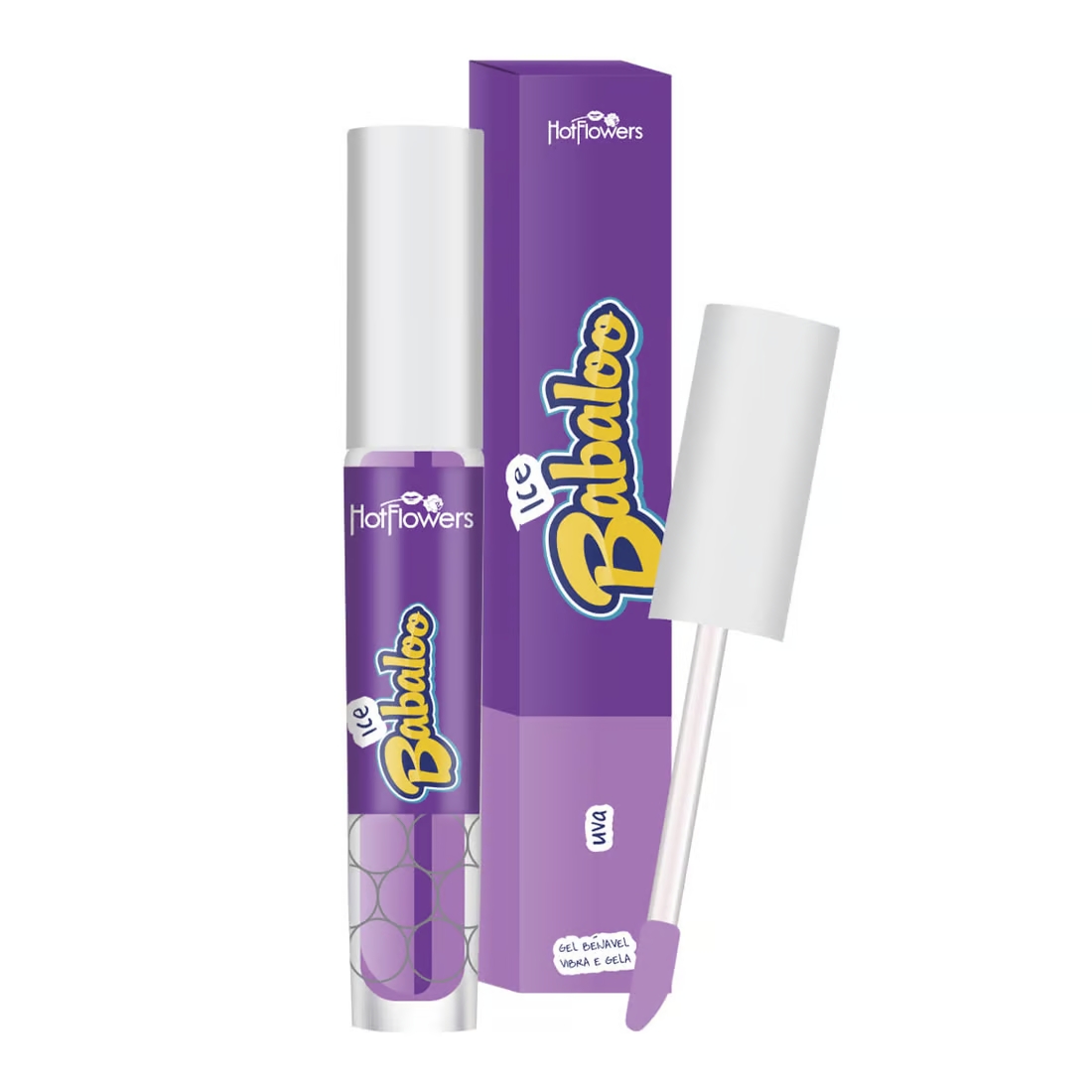BABALOO GLOSS ICE LABIAL 15G HOT FLOWERS